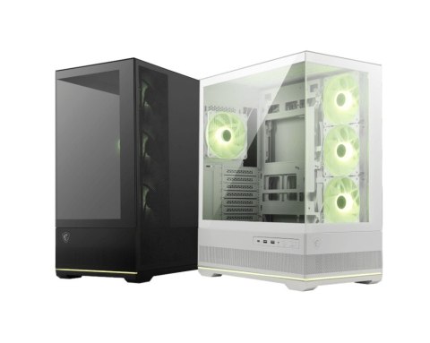 Obudowa MSI MAG PANO 110R White ARGB panel 270 ATX 4x120 szkło hartowane