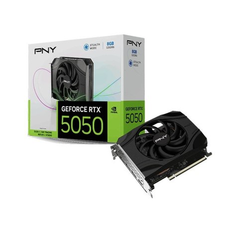 Karta graficzna PNY GeForce RTX 5050 8GB PCIe 5.0 ray tracing kompaktowa