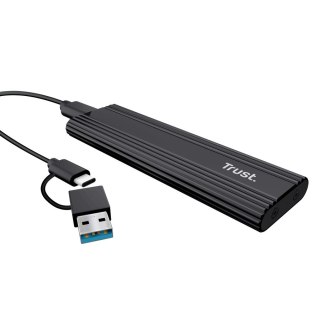 Obudowa SSD M.2 Trust USB C NVMe 10 Gb/s zewnętrzna przenośna do 4 TB