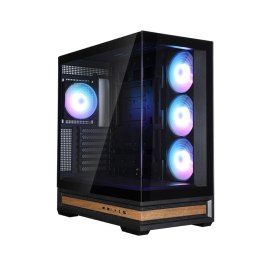 Obudowa Zalman P40 NAMU ATX Midi Tower 4 wentylatory ARGB szkło hartowane