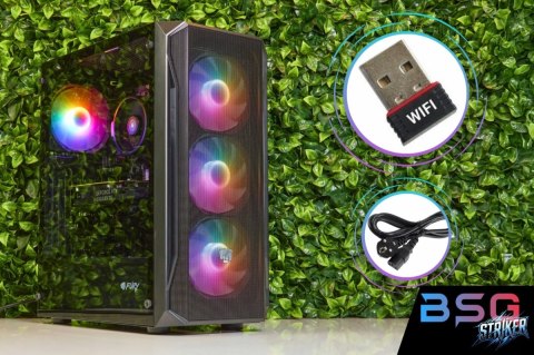 BSG Striker V13 AMD Ryzen 5 NVIDIA GeForce RTX 3050 64GB DDR4 512GB SSD Windows 11 Pro