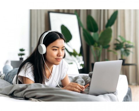 JVC Słuchawki HA-S33UC białe