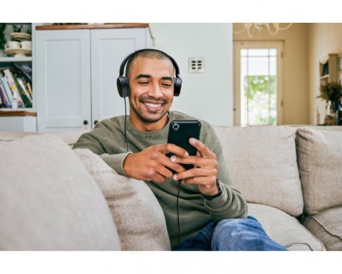 JVC Słuchawki HA-S33UC czarne