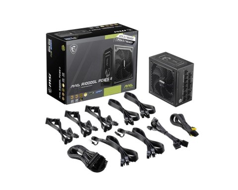 MSI Zasilacz A1000GL PCIE5 II 1000W 80PLUS GOLD