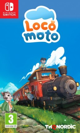 Gra Nintendo Switch Locomoto przygodowa symulator życia kolejowy przytulna