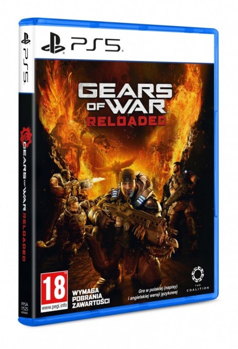 Gra PS5 Gears of War Reloaded zremasterowana 4K HDR Dolby Atmos 120 FPS VRR