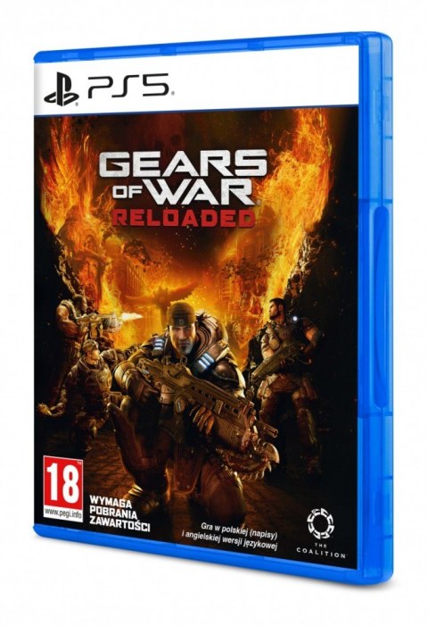 Gra PS5 Gears of War Reloaded zremasterowana 4K HDR Dolby Atmos 120 FPS VRR