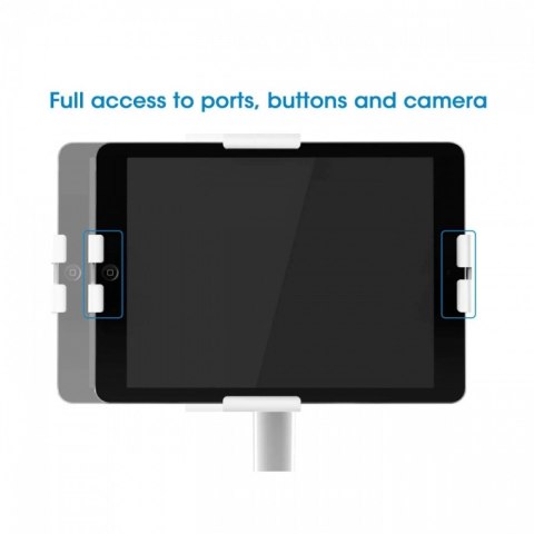 Techly Stojak podĹogowy do iPad i tablet 9,7-10,1 cali z ramkÄ i blokadÄ