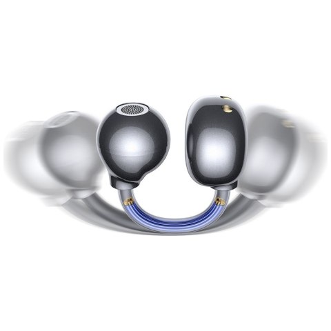 USAMS Słuchawki bluetooth R02 Clip-on szare