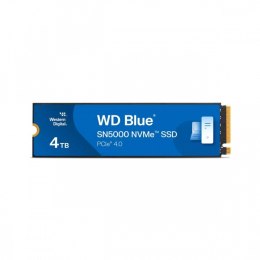 Dysk SSD WD Blue SN5000 NVMe 4 TB M.2 2280 PCIe 4.0 5500 MB/s wydajny do PC
