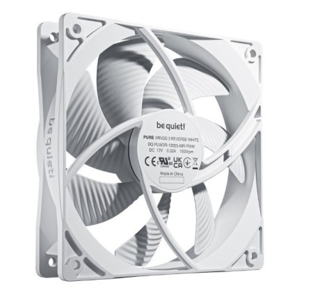 Be quiet! Zasilacz Pure Wings 3 120mm PWM Reverse White 3-pak