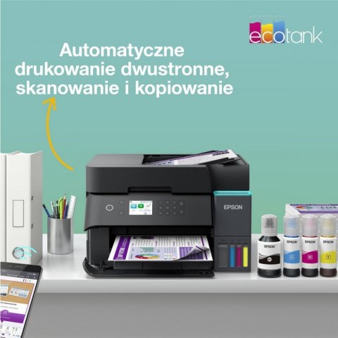 Epson Urządzenie wielofunkcyjne L6370 ITS A4/35ppm/W(LAN)/ADF2Scopy/czarna/100k