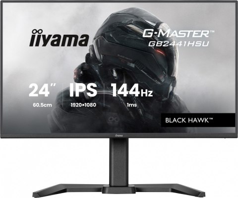 IIYAMA Monitor 23,8 cala GB2441HSU-B1 IPS,FHD,144Hz,1ms,2xUSB,350cd,HDMI,DP,HAS (150) PIVOT
