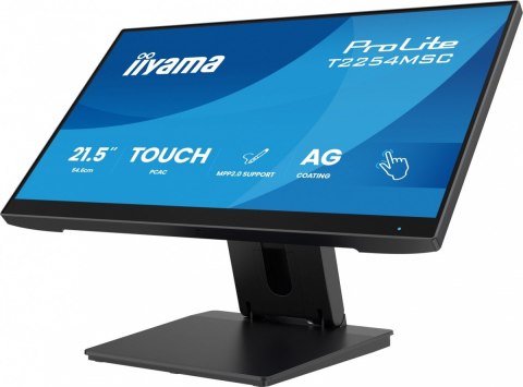 IIYAMA Monitor 24 cale T2254MSC-B2AG POJ.10PKT.IPS,POWŁOKA AG, 300cd, FHD, HDMI,DP,2xUSB,7H