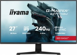 IIYAMA Monitor 27 cali G2771HSU-B1 0.4ms,Fast IPS,1xUSB 3.2, 1xUSB C, 240Hz, DP, 2xHDMI, Adaptive G-SYNC - 1920 x 1080 @48-240Hz 