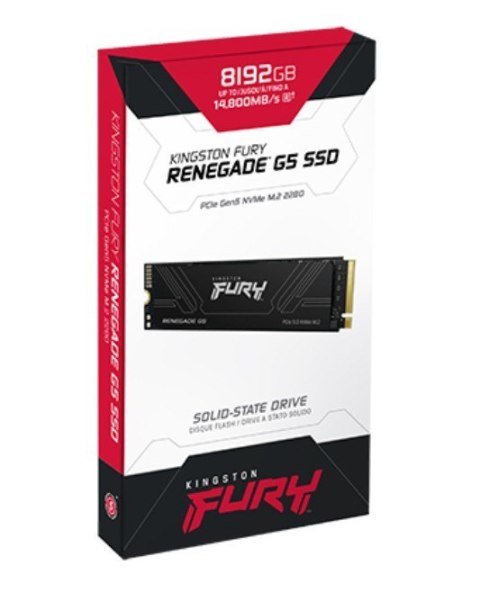 Kingston Dysk SSD FURY Renegade G5 8TB NVMe5.0 M.2 2280 14800/14000MB/s