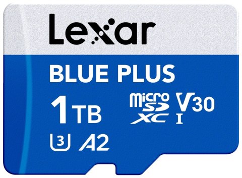 Lexar Karta pamięci microSD 1TB C10 A2 U3 V30 170MB/s Blue Plus