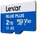 Lexar Karta pamięci microSD 2TB C10 A2 U3 V30 170MB/s Blue Plus