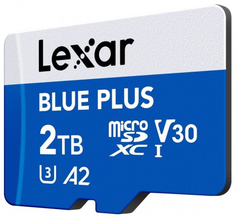 Lexar Karta pamięci microSD 2TB C10 A2 U3 V30 170MB/s Blue Plus
