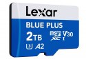 Lexar Karta pamięci microSD 2TB C10 A2 U3 V30 170MB/s Blue Plus