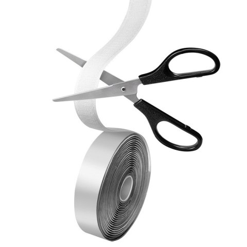 LogiLink Zestaw samoprzylepnych taśm kablowych,5m,czarny