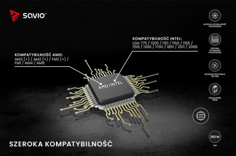 Savio Chłodzenie wodne NOX 240 mm