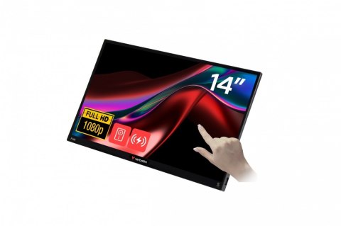 Verbatim Przenośny monitor dotykowy Light zasilany bezprzewodowo Full HD