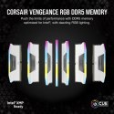 Corsair Pamięć DDR5 Vengeance RGB 32GB/5200 (2x16GB) CL40 White