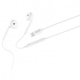 Hama Słuchawki douszne Glow z mikrofonem lightning