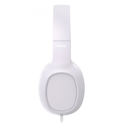 Hama Słuchawki nauszne Fun C z mikrofonem białe