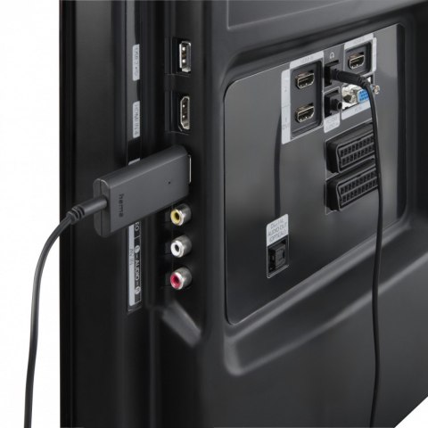 Hama Słuchawki nauszne bezprzewodowe TV czarne