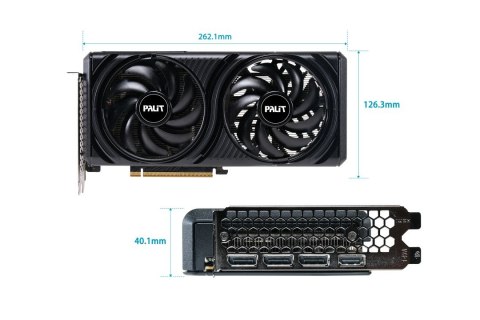 Palit Karta graficzna GeForce RTX 5060 INFINITY 2 OC 8GB GDDR7 128bit 3DP/HDMI