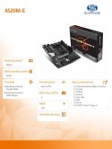 Sapphire Technology Płyta główna A520M-E AM4 2DDR4 mATX