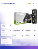 ZOTAC Karta graficzna GeForce RTX 5080 SOLID CORE OC 16GB GDDR7 256bit 3DP/HDMI