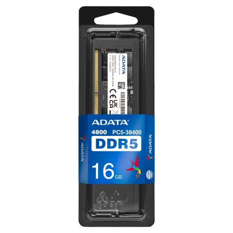 Adata Pamięć do notebooka Premier DDR5 4800 SODIMM 16GB SingleTray