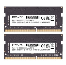 PNY Pamięć do notebooka 16GB DDR4 2666 2x8GB MN16GK2D42666