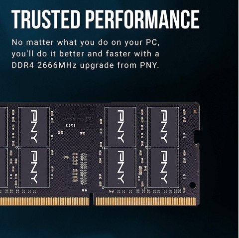 PNY Pamięć do notebooka 16GB DDR4 2666 2x8GB MN16GK2D42666