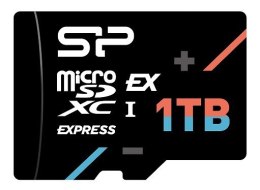 Silicon Power Karta pamięci microSDXC 1TB Express 7.1, PCIe Gen 3x1, NVMe, 880MB/s