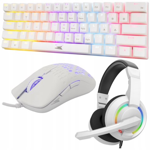 Zestaw Gamingowy Baracuda Klawiatura Myszka Słuchawki Na Prezent Dla Gracza