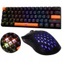 Zestaw Gamingowy Black Baracuda Klawiatura + Myszka Na Prezent Dla Gracza