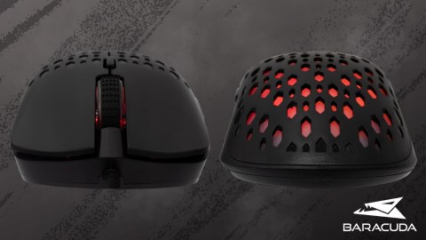 Zestaw Gamingowy Black Baracuda Klawiatura + Myszka Na Prezent Dla Gracza