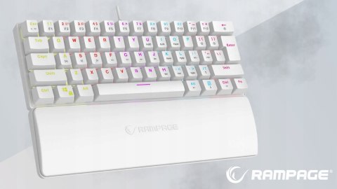 Zestaw Gamingowy Rampage Klawiatura RGB + Myszka Na Prezent Dla Gracza