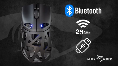 Zestaw Gamingowy White Shark Prezent Klawiatura Myszka Słuchawki Dla Gracza