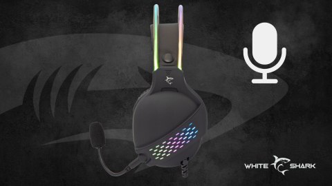 Zestaw Gamingowy White Shark Prezent Klawiatura Myszka Słuchawki Dla Gracza