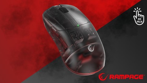 Zestaw gamingowy Klawiatura Mech Myszka USB Rampage RGB prezent dla gracza