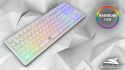 Klawiatura Gamingowa Baracuda BGK-01114 Krill Biała USB TKL RGB US