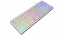 Klawiatura Gamingowa Baracuda BGK-01114 Krill Biała USB TKL RGB US