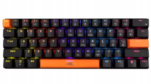 Klawiatura Gamingowa Baracuda BGK-03121 Dolphin Czarna Blue Switch RGB USB