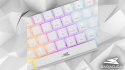 Klawiatura Gamingowa Baracuda BGK-03211 Dolphin Biała Red Switch RGB USB