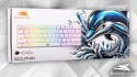 Klawiatura Gamingowa Baracuda BGK-03211 Dolphin Biała Red Switch RGB USB